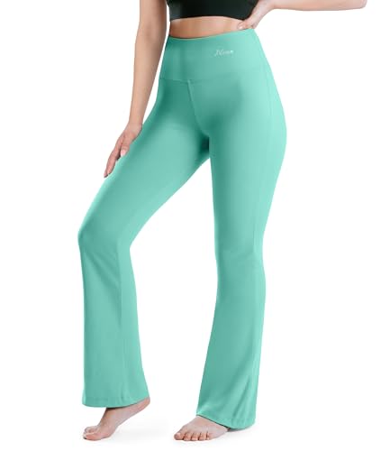 NirLUX Bootcut Yoga Pants - Soft Leggings for Women Regular & Plus Size Womens Leggings Tummy Control for Gym & Yoga (10 28