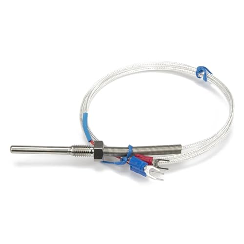 Capteur PT100 de précision FTARP09, finition acier et câble FEP 1m