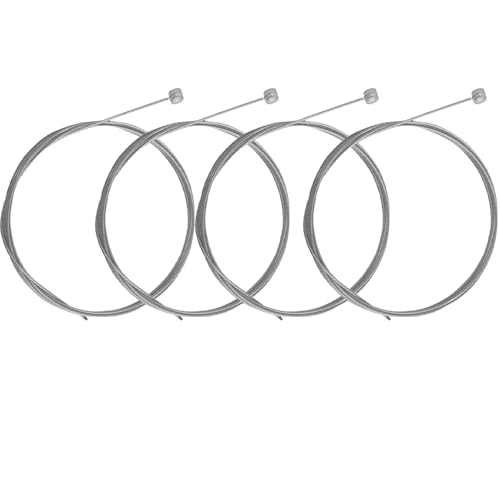 Câble de Frein Vélo, 4 Pcs Cable de Frein Velo Universel, Câble de Frein Avant et Après Vélo, Câble de Frein de Vélo de Montagne Kit, Convient aux Vélo...