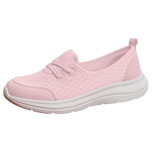 Danisfas Shoes, Women Arch Support Orthopedic Sneakers, Breathable Slip-On Walking Shoes,Non-Slip Low Top Casual Shoe