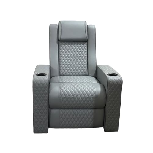 Image of Lofty Dreams Automatic Recliner Sofa 1 Seater - Luxurious Design, Plush Support, Durable Build, and 5-Year Warranty for Ultimate Comfort