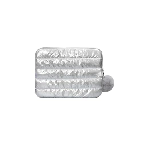 Funda acolchada para portátil 16 pulgadas plateada miniatura 2