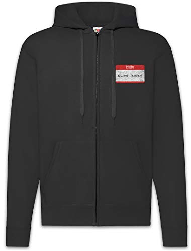 Sweat à capuche pour homme veste zippée Urban Backwoods Clive Bixby