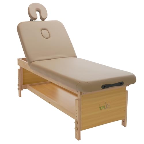 SKINACT Elegance Massage/Facial Bed & Table (Sand)