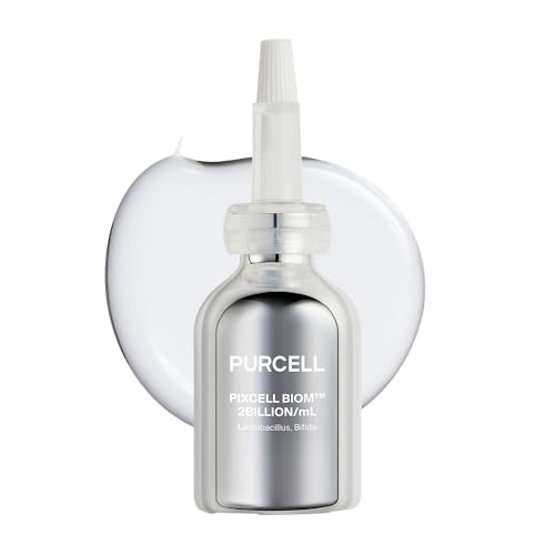 PURCELL Pixcell Biom 2B/mL Probiotic Essence Serum - Restores Skin Barrier with Bifida, Lactobacillus Ferment Lysate, Korean Probiotic Drops for acne prone skin and sensitive skin (30ml, 1.01 Fl Oz.)
