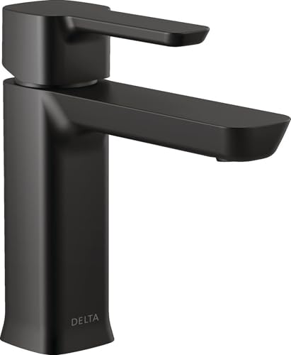 Delta Modern Matte Black Bathroom Faucet