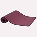 Fitvids 1/2-Inch Thick High Density Foam Exercise Yoga Mat with Carrying Strap, For Cushioning The Body Against Hard Floors, Deep Wine