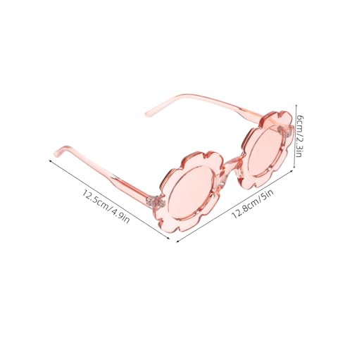 1pc Frame Sunglasses for Boys and Girls Adorable Sunflower Glasses for Outdoor Fun Uv for Boys and Girls and Safe Design2