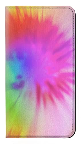 Housse cuir pour iPhone 15 Plus au motif tie dye unique
