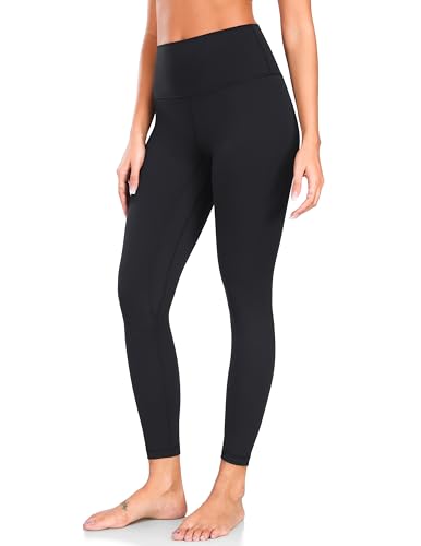 YUNOGA Women's High Waisted 25" Leggings Tummy Control Workout Leggings with Inner Pocket Buttery Soft Activewear Yoga Pants3