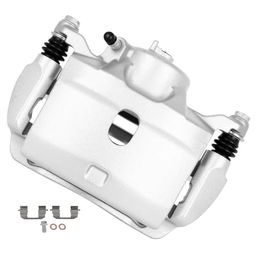 Image of cciyu Front Right Brake Caliper Assembly w /Bracket 19B2661 2013-2015 For Acura For ILX,2003-2017 For Honda For Accord,2013-2021 For Honda For Civic,2016 For Honda For CR-Z,2013-2014 For Honda For Fit