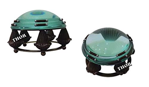 Antique Marine Navigation 4" Magnifying Glass Nautical Paperweight Desk Magnifier