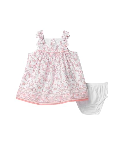 Janie and Jack Baby-Girls Floral Border Dress (Infant)