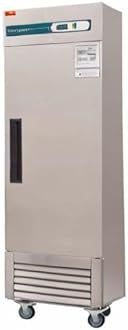 WESTLAKE Commercial Freezer 27"W Stainless Steel Reach-in Solid Single Door Upright Fan Cooling 23 Cu.ft Freezer for Restaurant, Bar, Shop, etc