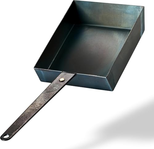 鉄フライパン 卵焼き 卵哲 正方形 シーズニング不要 IH対応 645g 軽量