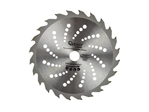 180 X 20 Mm, 24 Denti, Lama Per Sega Circolare Per Legno