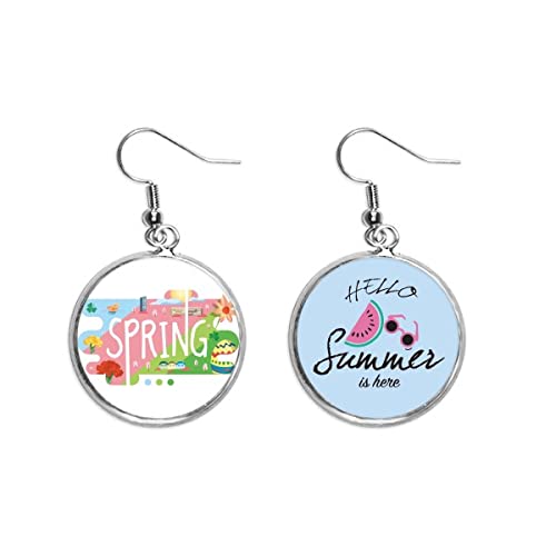 Pendientes de sandía ideales para primavera y looks de terraza en verano