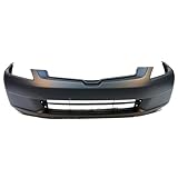 FitParts Compatible with Front Bumper Cover Fascia Honda Accord 2003 2004 2005 DX EX LX Hybrid Sedan 03-05. New Primed Without Sensor Holes. HO1000210 04711SDAA90ZZ