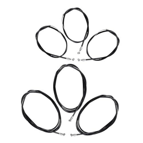 Holibanna 1Set Bicycle Brake Cable Kit for Front Rear Brakes Lightweight Easy Installation Compatible with Mountain Road Bikes Engineered for Enhanced Braking Performance