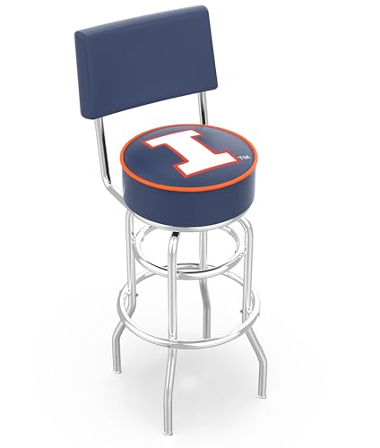 NCAA Illinois Fighting Illini 30" Bar Stool