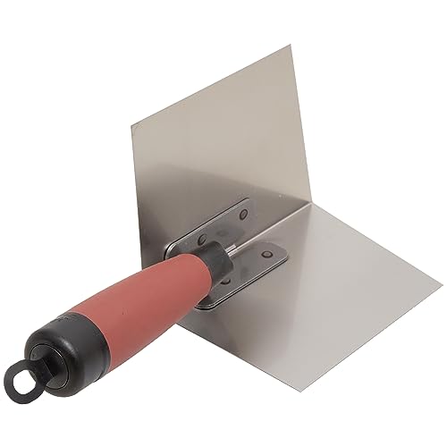 Dünne Inneneck-Kelle - DuraSoft Griff, Edelstahl, 127x95 mm