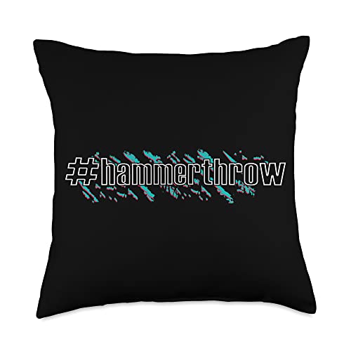 #hammerthrow - Track And Field Throw Pillow