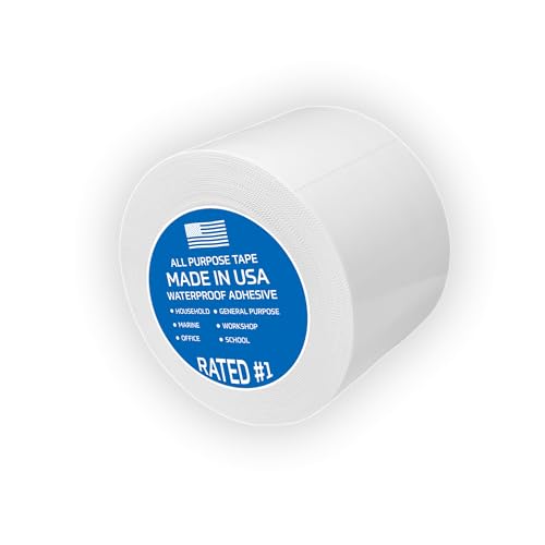 Image of Vapor Barrier Tape, USA Made - 4 inch x 180' Waterproof, Seam Tape, Marine Tape, General Purpose, Home, Shop
