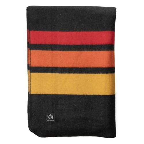 Arcturus Rainier Wool Blanket - Warm, Heavy, Washable, Bed Blanket | Great for Home & Camping...