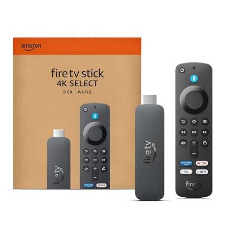 タイムセール商品5 - 【New】Amazon Fire TV Stick 4K Select | 4Kの高画質ストリーミング | ストリーミングメディアプレイヤー