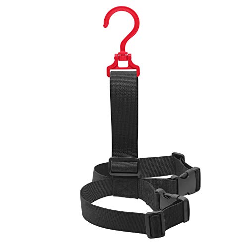 SAMSFX - Cinturón para colgar botas de pesca y de vadeo, para almacenamiento en estanterías