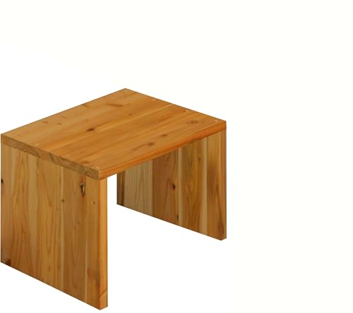 WOODPRO コの字 シェルフ 幅60cm 高さ40cm 奥行40cm ハニー色 国産杉 板厚2.8cm オープンラック ディスプレイ キッチン 棚 押し入れ収納 横幅と高さは1cm単位でオーダー可 受注生産