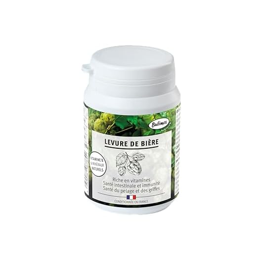 BUBIMEX - Poudre de Levure de Bière - Complément Alimentaire pour Chien & Chat - Santé Intestinale, Immunité & Beauté du Pelage - 100% Levure de Bière - 60 g
