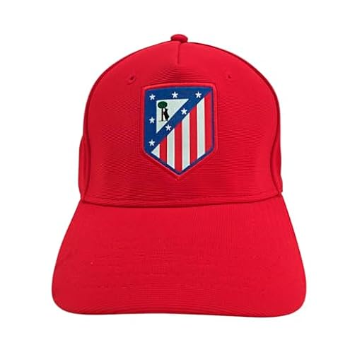 JYC CREATIVE Gorra Oficial de Equipos de Fútbol, Equipación Oficial, Regalo de Equipación de Fútbol, Madrid, Atlético (Rojo, unico) | Ya disponible en tu tienda friki favorita! En mundofriki.es!
