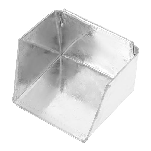 EXHUMKY Recogedor De Basura Pequeño Teclado De Hierro Escritorio De Trabajo Plateado