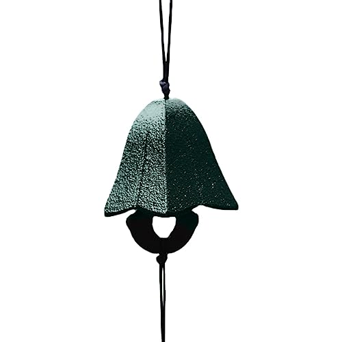Carrilhão de Vento Japonês,Sino de Ferro Fundido Japonês Sinos de Vento - Enfeite de som suave para