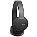 Sony WH-CH520 Stamina Wireless On-Ear Bluetooth Headphones (Black) Bundle with Protective Headphone Case (2 Items)