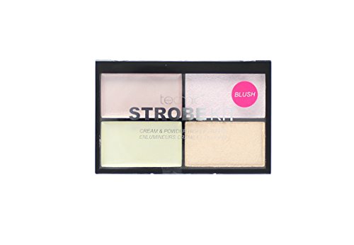 Technic Strobe Kit 2 Cream & 2 Powder Highlighter Palette - Blush