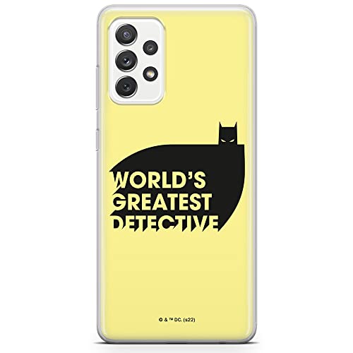 ERT GROUP Coque de téléphone Portable pour Samsung A53 5G Original et sous Licence Officielle DC Motif Batman 051 Parfaitement adapté à la Forme du téléphone Portable, Coque en TPU