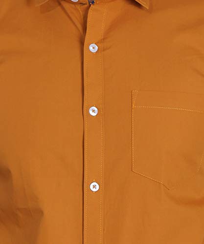 Image of FIFTH ANFOLD Men's Solid Slim Fit Shirt