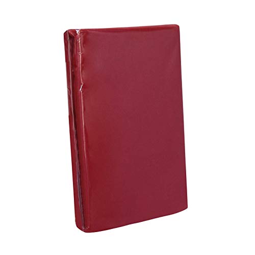 G Bettwarenshop Jersey Spannbetttuch Ultra-Stretch Bordeaux, 90-100 x 200-220 cm Cover