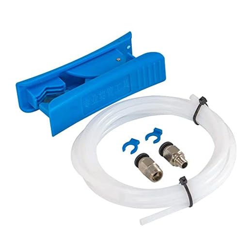 6 Stück PTFE-Schlauch 4mm x 2m Set, 1 PTFE Schlauch 1,75mm + 1 Schlauchschneider + 2 PTFE Teflon Tube Klemme + 2 PC4-M6 PC4-M10 Pneumatik-Anschlussstücke 3D Drucker Zubehör