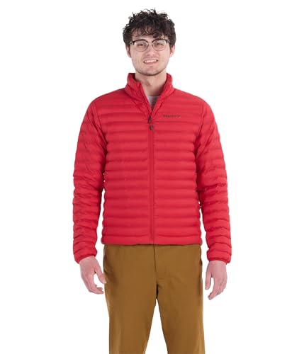 Image of MARMOT Male Echo Featherless Jacket Team Red Small