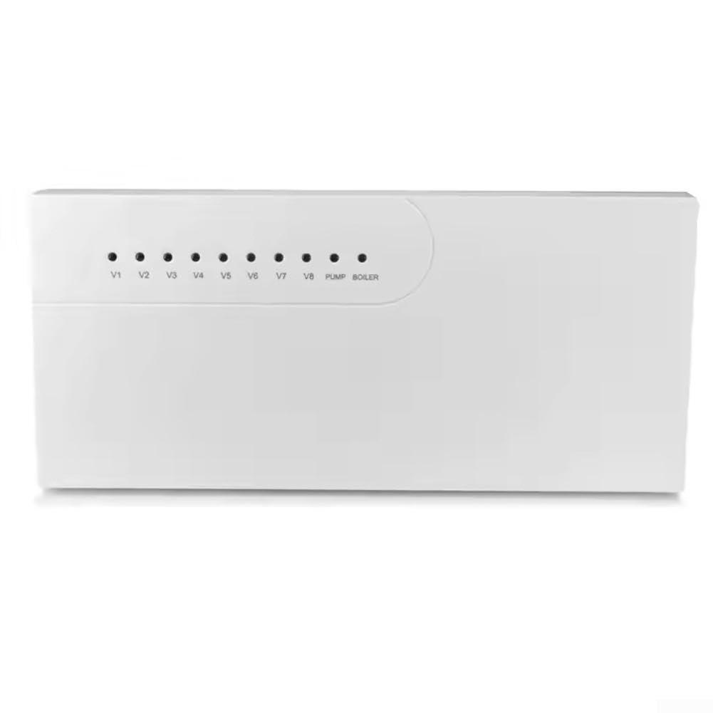 Contrôleur Centralisé pour chauffage pour sol 8 Voies Boîtier Thermostat Eau Collecteur Actuateurs 240x110mm