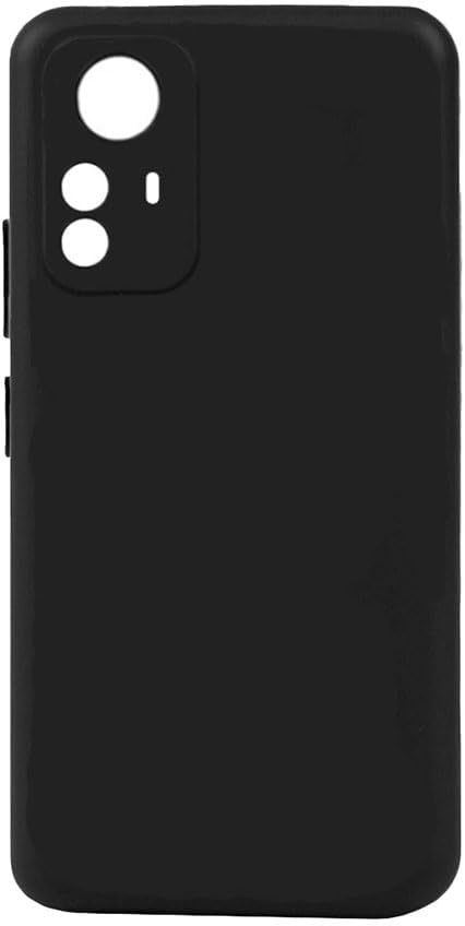 Zore Xiaomi ile uyumlu Redmi Note 12S Kılıf Zore Biye Silikon Siyah