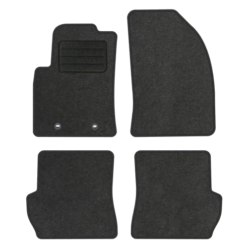 TEXER Tapis de sol en textile - Pour Ford Fusion 2005-2013 - Anthracite