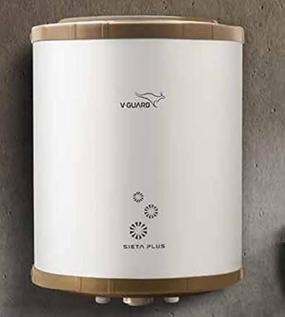 V-Guard 25 L Storage Water Geyser (Sieta Pluse 25 L, White), Wall Mounting