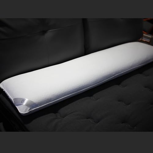 SAMPUR - Traversin Prestige | Bloc à mémoire de Forme microperforée | Déhoussable et Lavable | Soutien et adaptabilité (90_cm)