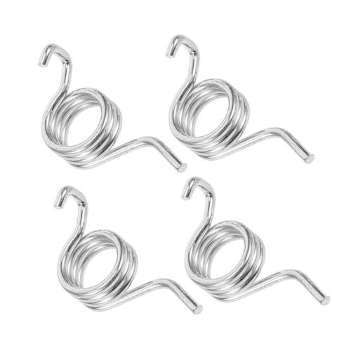 MUCKLILY 4 Stück Motorradfeder Mit Fußrastenfedern Aus Cnc Aluminiumlegierung Leichter Bremspedal Rückholfedersatz Universell Passend Für Offroad Motorräder Stabile Montage Optimierte Fahrkontrolle