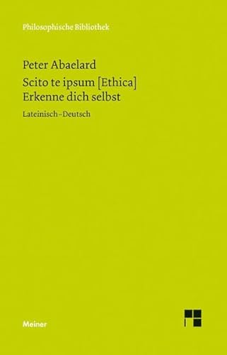 Scito te ipsum [Ethica]. Erkenne dich selbst