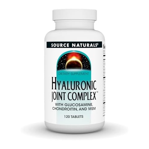 Source Naturals Hyaluronic Joint Complex with Glucosamine, Chondroitin & MSM Extra Strength - 120 Tablets Cover